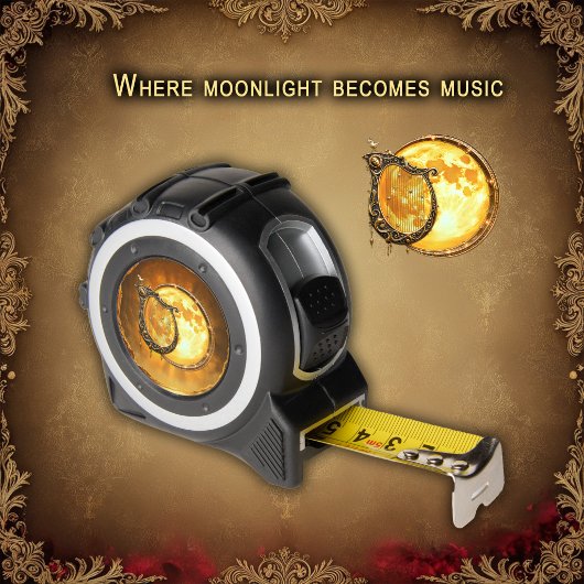 Mètre Ruban Harpe Céleste de la Lune Dorée