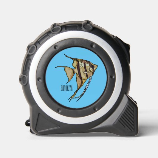 Mètre Ruban Illustration d'angelfish (Recto)
