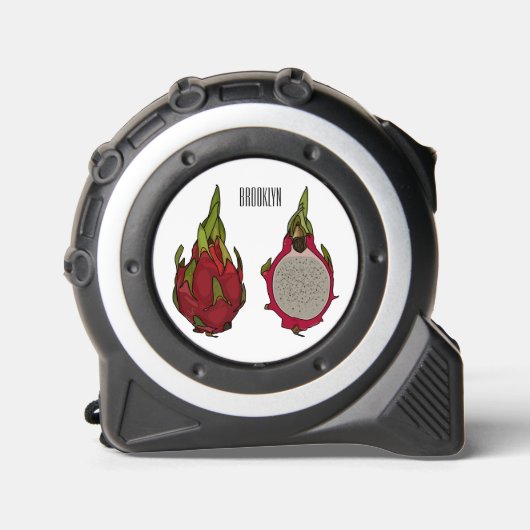 Mètre Ruban Illustration de dragon fruit (Recto)