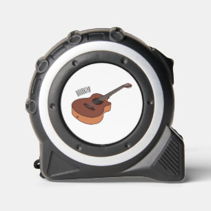 Mètre Ruban Illustration de guitare acoustique