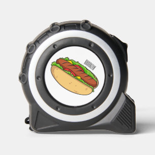 Mètre Ruban Illustration de Hot dog