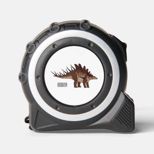 Mètre Ruban Illustration de Kentrosaurus (Recto)