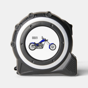 Mètre Ruban Illustration de la moto à hélico