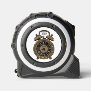 Mètre Ruban Illustration de l'horloge d'alarme