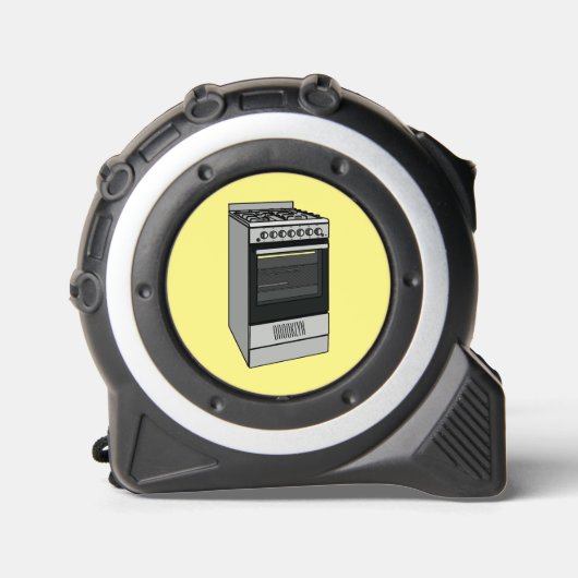 Mètre Ruban Illustration de poêle électrique (Recto)