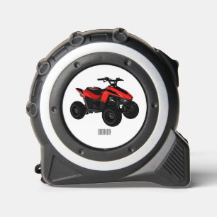 Mètre Ruban Illustration de Quad bike atv