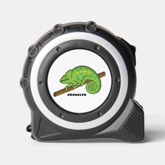 Mètre Ruban Illustration du caméléon de la parson (Recto)