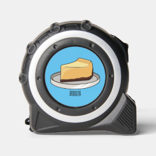Mètre Ruban Illustration du dessin animé Cheesecake