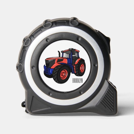 Mètre Ruban Illustration du tracteur (Recto)