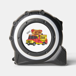 Mètre Ruban Illustration d'un camion de nourriture pour chien 