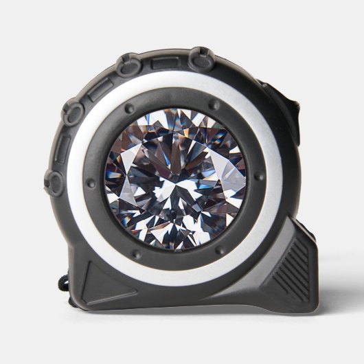 Mètre Ruban Image élégante de la gemme de diamant (Recto)