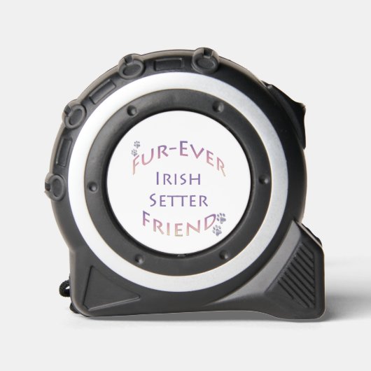 Mètre Ruban Irish Setter Furever (Recto)