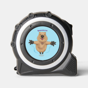 Mètre Ruban Joyeux sauter quokka dessin animé