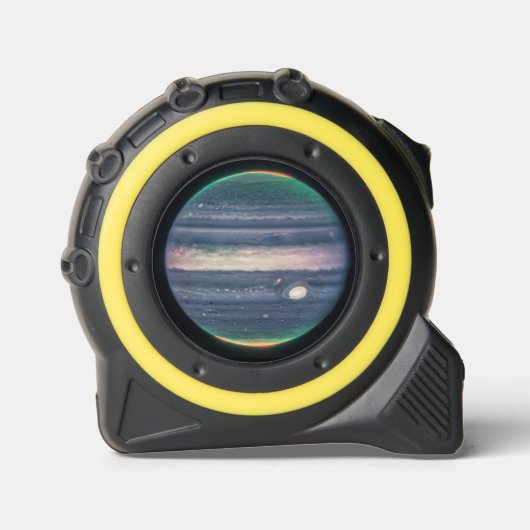 Mètre Ruban JWST Image de Jupiter Planet dans le bouton infrar (Recto)