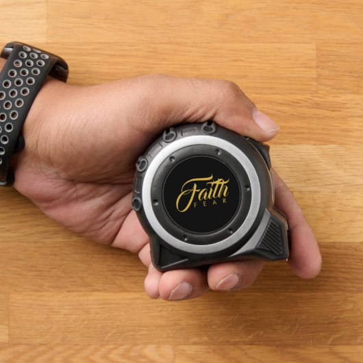 Mètre Ruban La foi sur la peur de l'or et du noir (Maison)