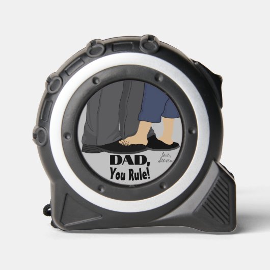 Mètre Ruban La règle de papa (Recto)