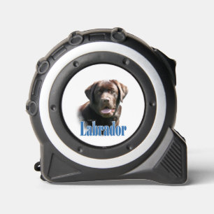 Mètre Ruban Labrador Retriever (chocolat) Nom