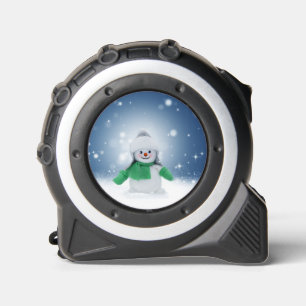 Mètre Ruban Le personnage de bonhomme de neige de Noël adorabl