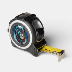 Mètre Ruban L'horloge dans la masse de l'infini.