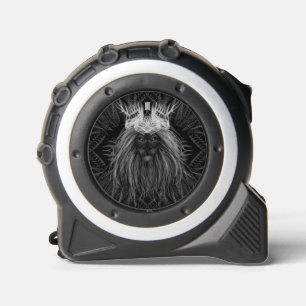 Mètre Ruban Lion avec monogramme de couronne