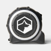 Mètre Ruban Logo de la ferme Wolf Mountain (Recto)