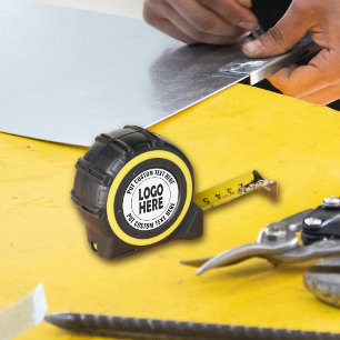 Mètre Ruban Logo personnalisé et promotion commerciale du text