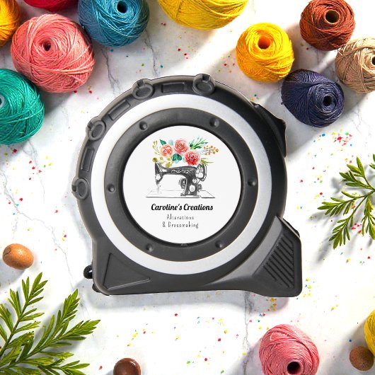 Mètre Ruban Machine à coudre Noir Blanc Artisanat fabricant