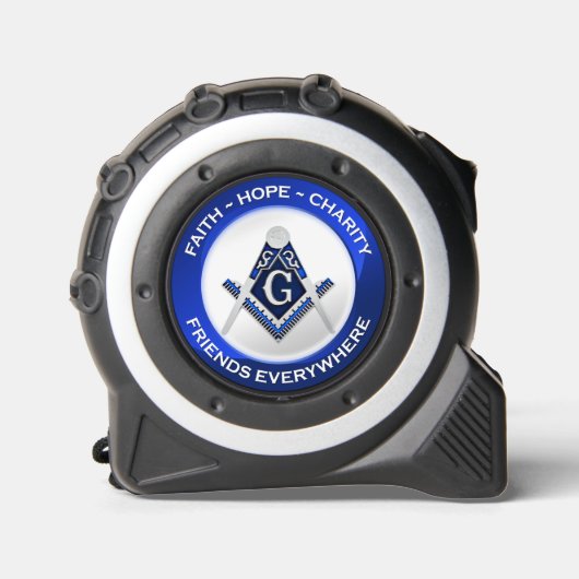 Mètre Ruban Masonic Tape Measure (Recto)