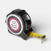 Mètre Ruban Meilleur Thème de menuiserie du monde (Angle)