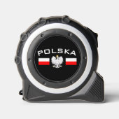 Mètre Ruban Mesure de bande d'aigle polonais (Recto)