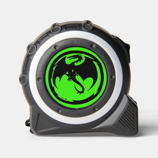 Mètre Ruban Mesure de ruban vert Black Dragon (Recto)