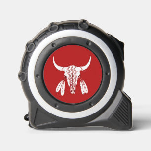 Mètre Ruban Mesure sur bande Red Ghost Dance Buffalo