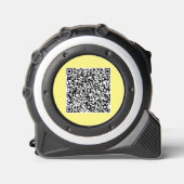 Mètre Ruban Modèle de mesure de bande professionnelle QR Code (Recto)