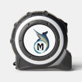 Mètre Ruban Monogramme de saut d'espadon (Recto)