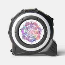Monogramme personnalisé Mandala Sacré Vibrant