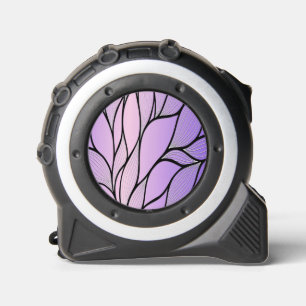 Mètre Ruban Motif de congé créatif Pearlescent violet