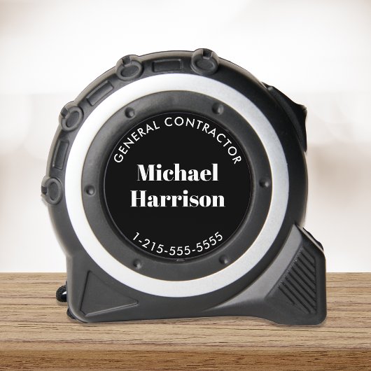 Mètre Ruban Nom commercial noir