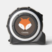 Mètre Ruban Nom de l'enfant mignon animal Fox (Recto)