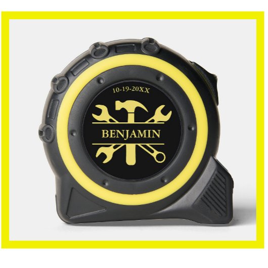 Mètre Ruban Nom du jeu d'outils Black Gold