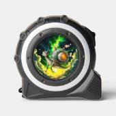 Mètre Ruban Oiseau-limace Steampunk Cosmique – Créature de Rêv (Recto)