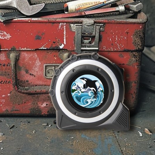 Mètre Ruban Orca Killer Whale Blue Ocean