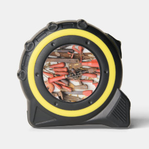 Mètre Ruban Outils Outil Russe antique Red Man