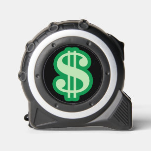Mètre Ruban Panneau dollar