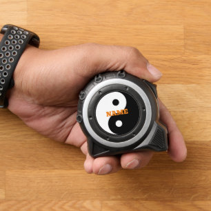 Mètre Ruban Personnalisé Yin Yang mesure cadeau pour les homme
