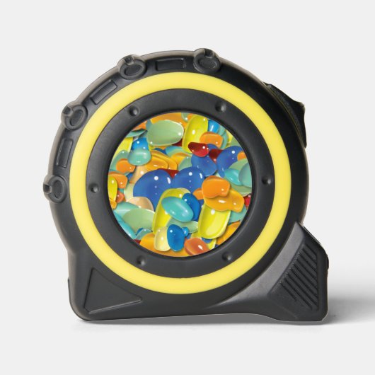 Mètre Ruban Pierres colorées (Recto)