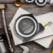 Mètre ruban pour entreprise de plomberie