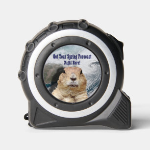 Mètre Ruban Prévisions de printemps de marmotte