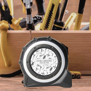 Mètre Ruban Profession de charpentier personnalisée