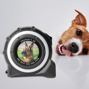 Mètre Ruban Propriété Du Meilleur Père Chien Jamais Photo