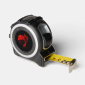 Mètre Ruban Ruby Red Siamese Lutter contre le poisson (Angle)